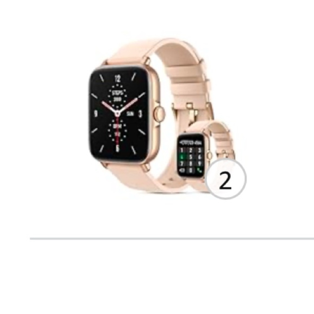 Y20GT Smart Watch Fitness Tracker 1.7“ Smartwatch for Android/iOS Waterproof